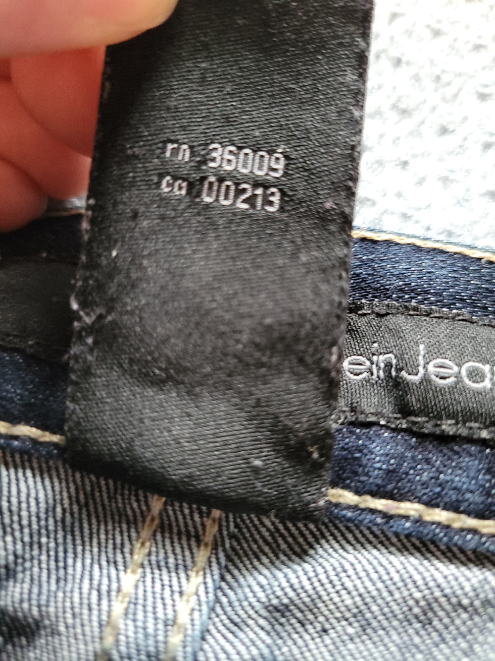 Calvin Klein Dark Blue Women’s Jeans - 30x10 - Picture 8 of 8